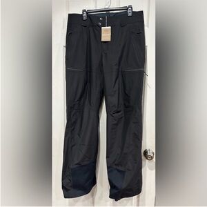 Patagonia Men's XXL Powder Town Ski Pants Regular Black NWT Snowboard
